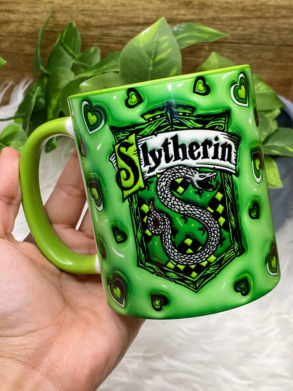 4 Artes Canecas Harry Potter Casas 3D em Jpg 4