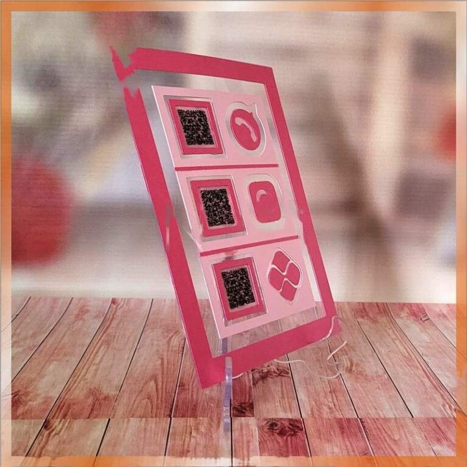 Arquivo Plaquinhas Pix em Dxf e Svg 2