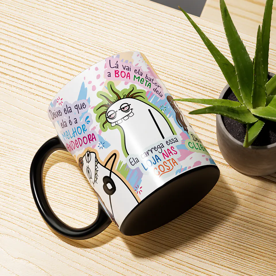 Arte Caneca Deixe ela que ela é a Melhor Vendedora Arquivo Png 8