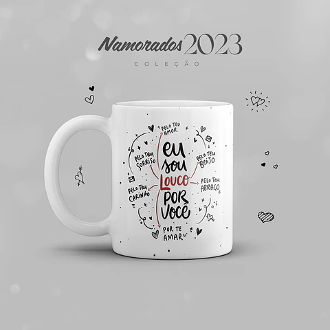 25 Artes para Caneca Dia dos Namorados Arquivos em Jpg