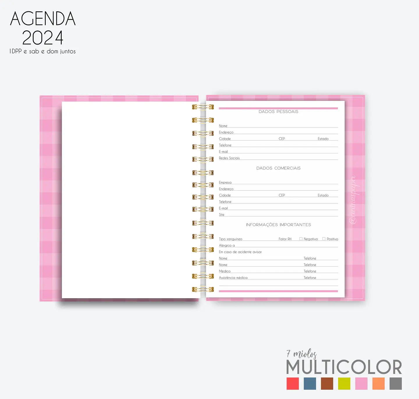 Arquivo Agenda MultiColor 2024 em Pdf  10