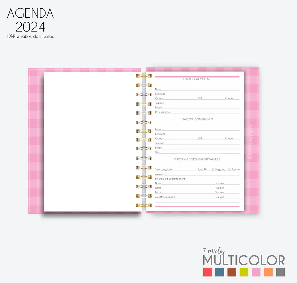 Arquivo Agenda MultiColor 2024 em Pdf  10