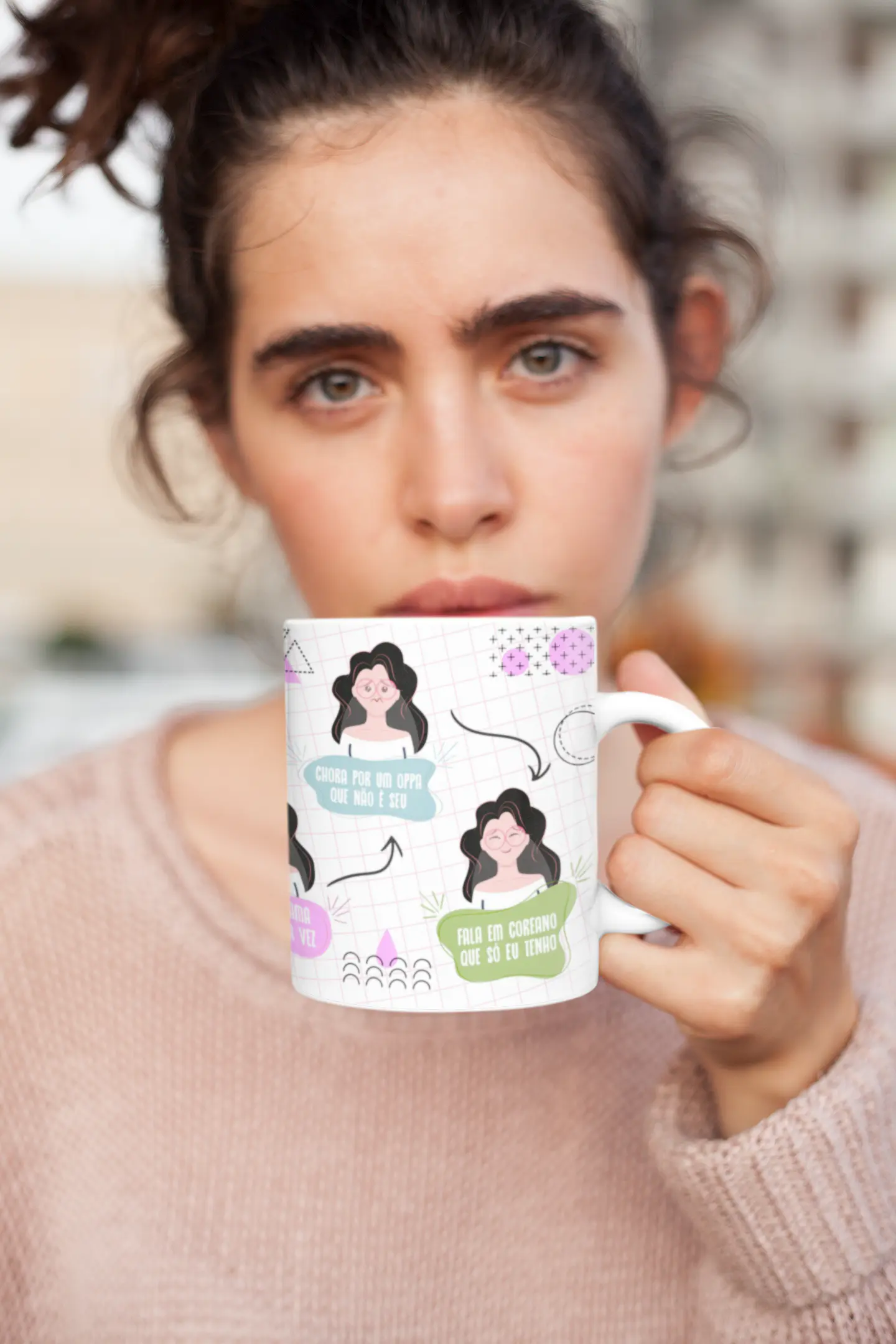 Arte Caneca Dorameira em CorelDraw 6