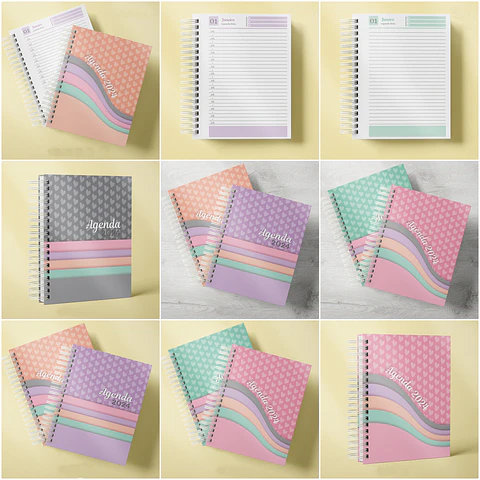 Arquivo Combo Agendas Básicas 2024 em Pdf