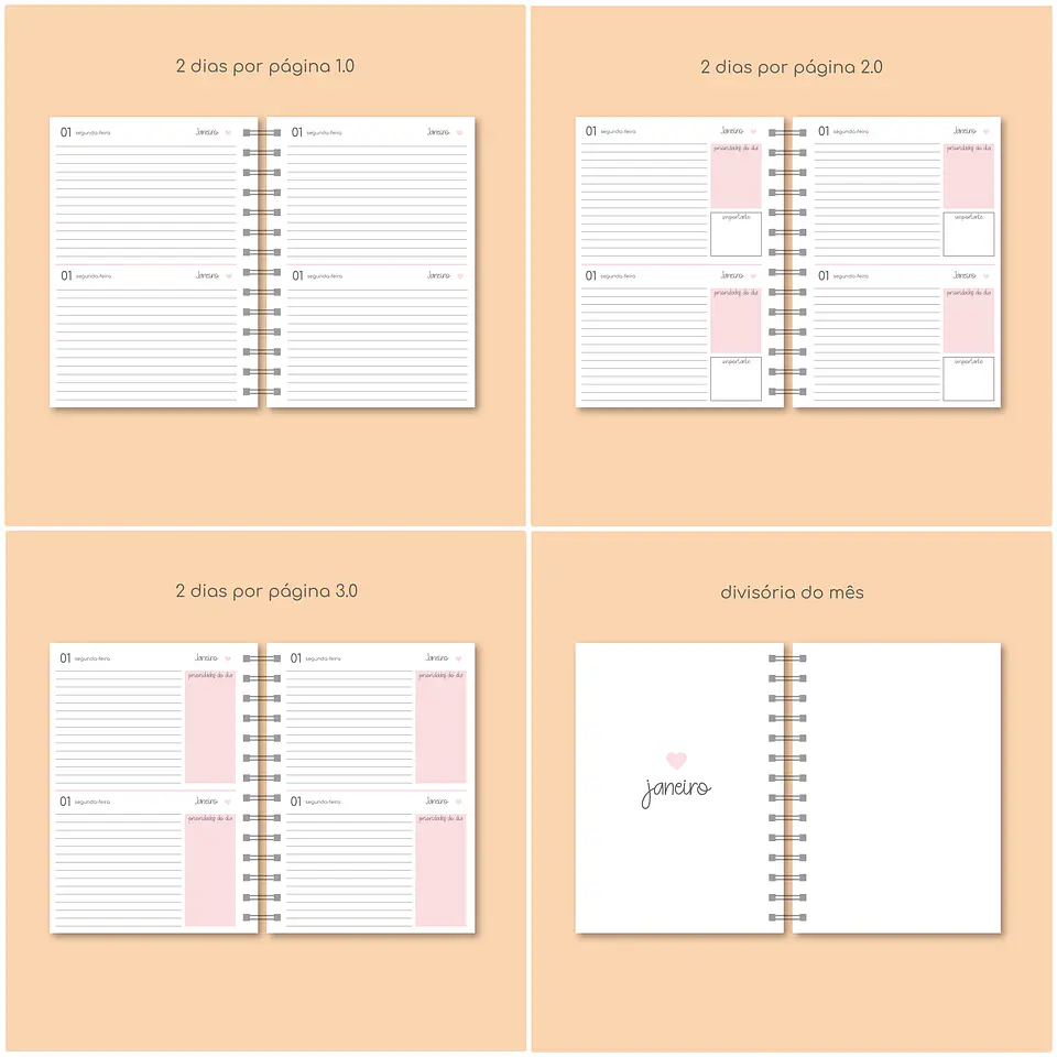 Arquivo Combo Agendas e Planner 2024 em Pdf 3