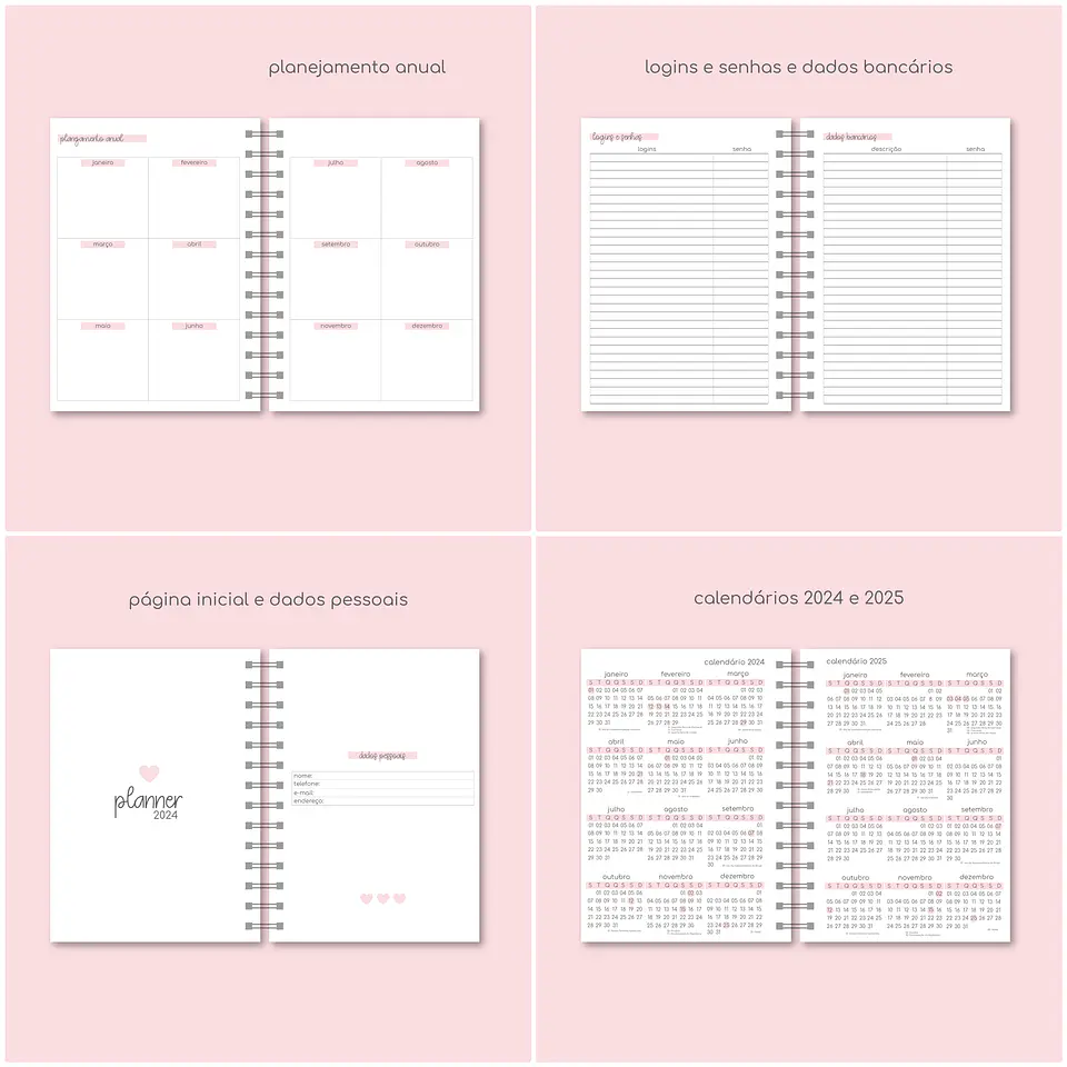 Arquivo Combo Agendas e Planner 2024 em Pdf 5