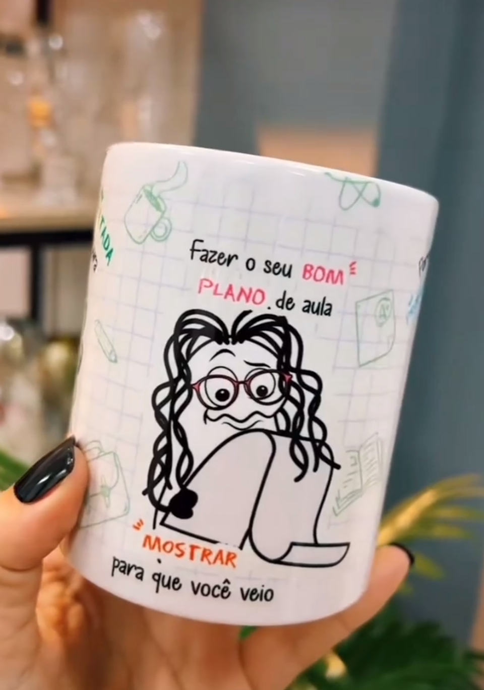 Artes para Caneca Flork Professora Concursada Arquivos Png 2