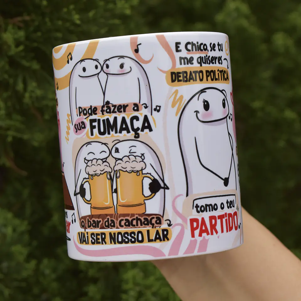 Arte Caneca Luisa Sonza - Chico se tu me quiseres sou dessas de se apaixonar Arquivo Png   4