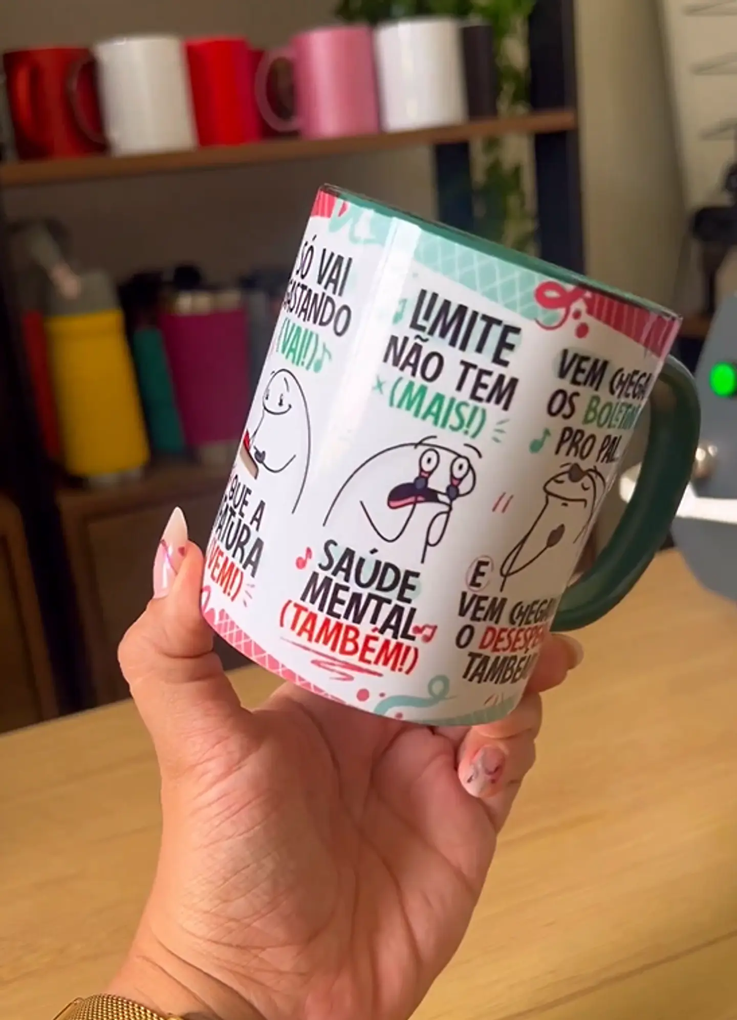 Combo Arte Caneca Foi Passando no Crédito Esqueci a Fatura  Arquivo Png 9