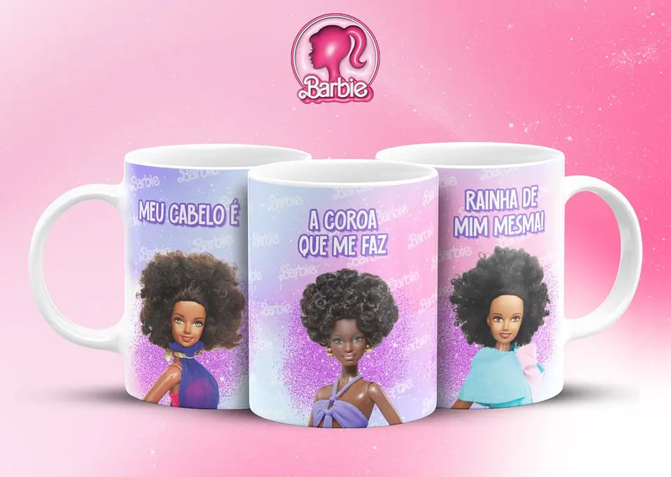 16 Artes Canecas Barbie Frases em Jpg 1