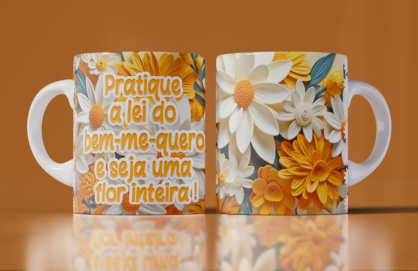 15 Artes Canecas Flores 3d em Photoshop 5