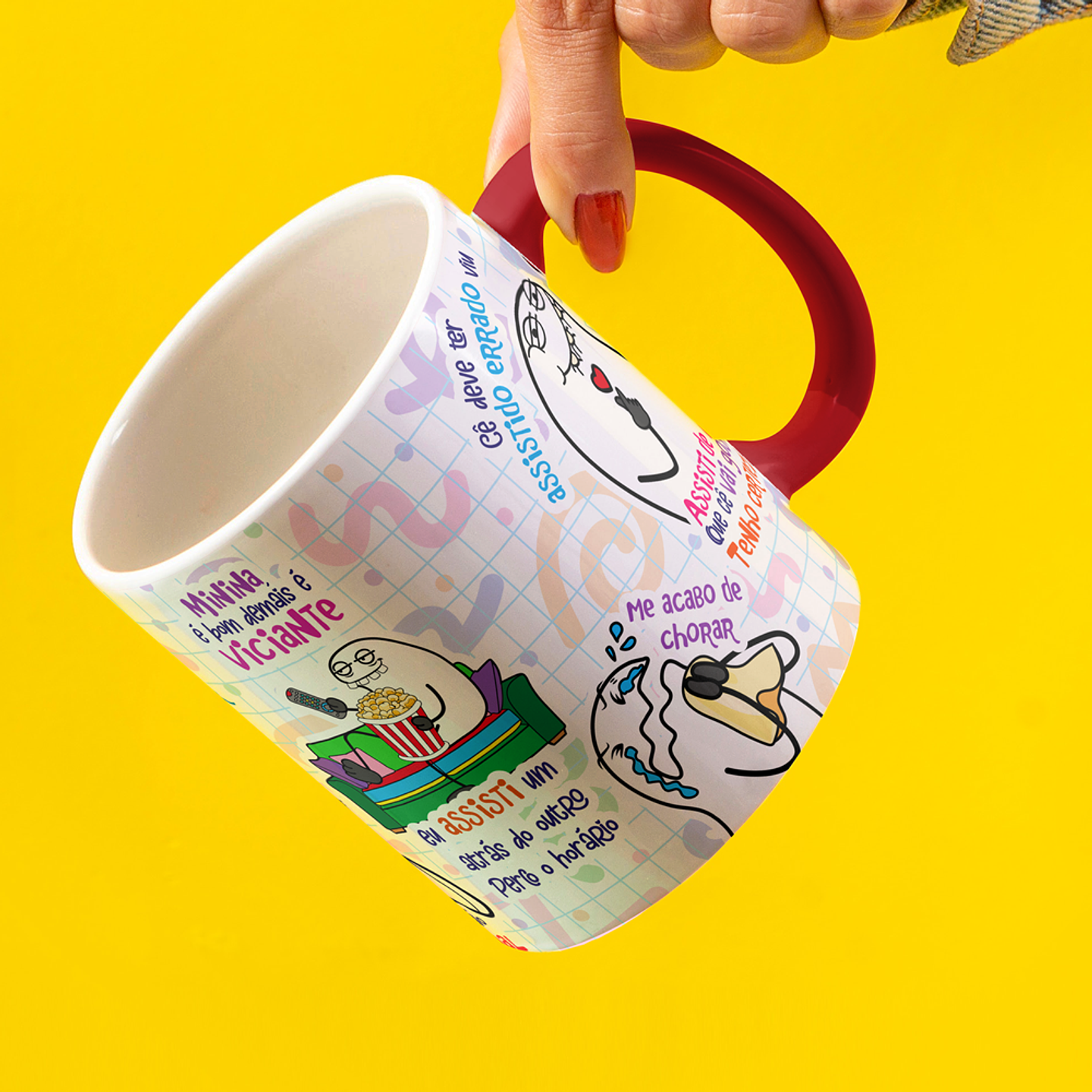 Arte Caneca Como assim tú não gosta de Dorama Png 4
