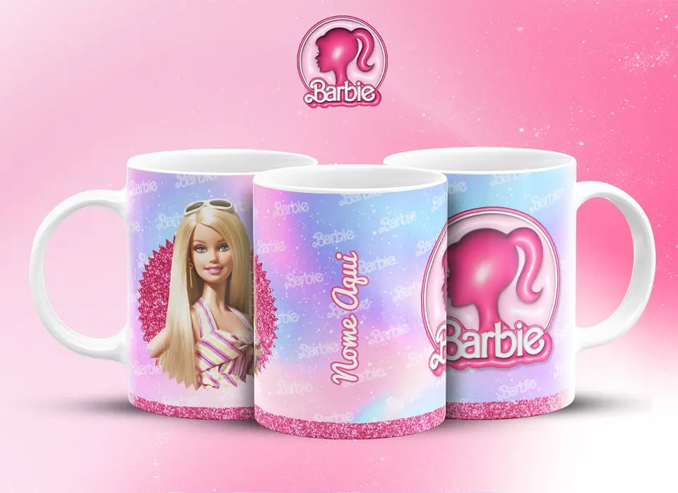 16 Artes Canecas Barbie Frases em Jpg 4