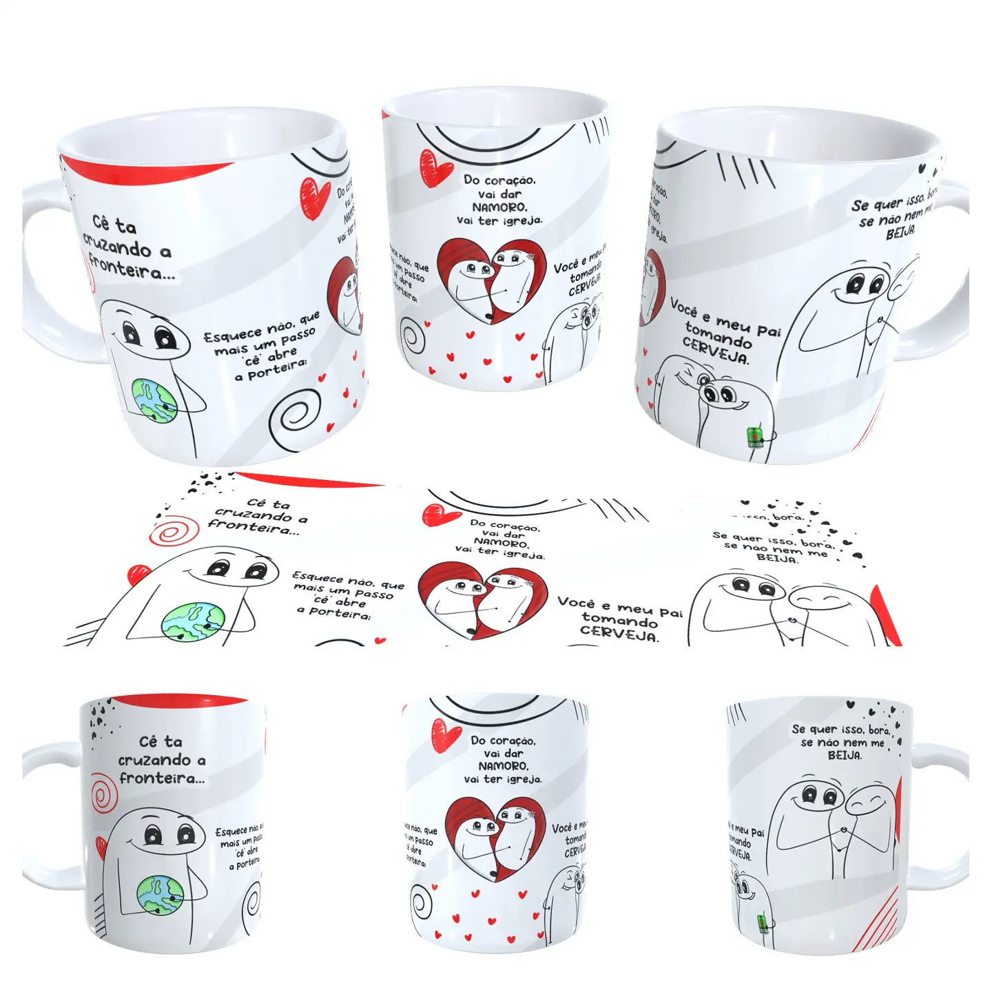 Artes para Caneca Fronteira Flork Musica Ana Castela Frases em Jpg 4