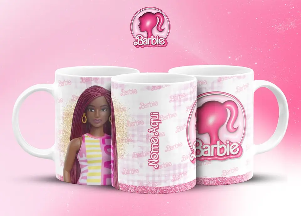 16 Artes Canecas Barbie Frases em Jpg 6