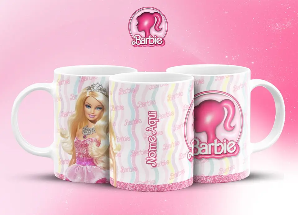 16 Artes Canecas Barbie Frases em Jpg 8