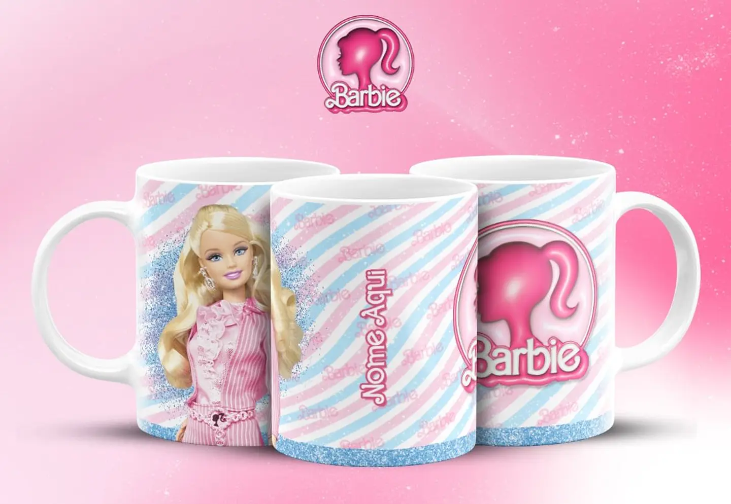 16 Artes Canecas Barbie Frases em Jpg 9