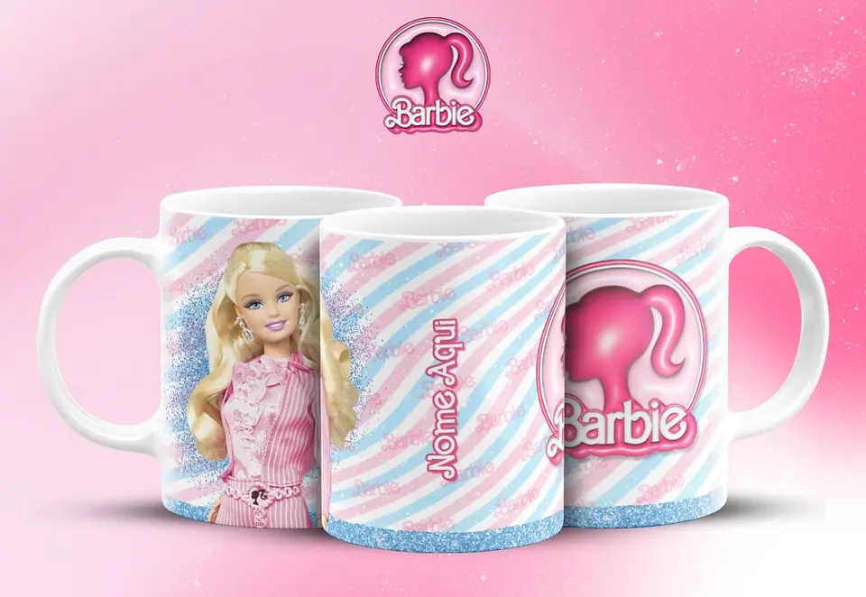 16 Artes Canecas Barbie Frases em Jpg 9