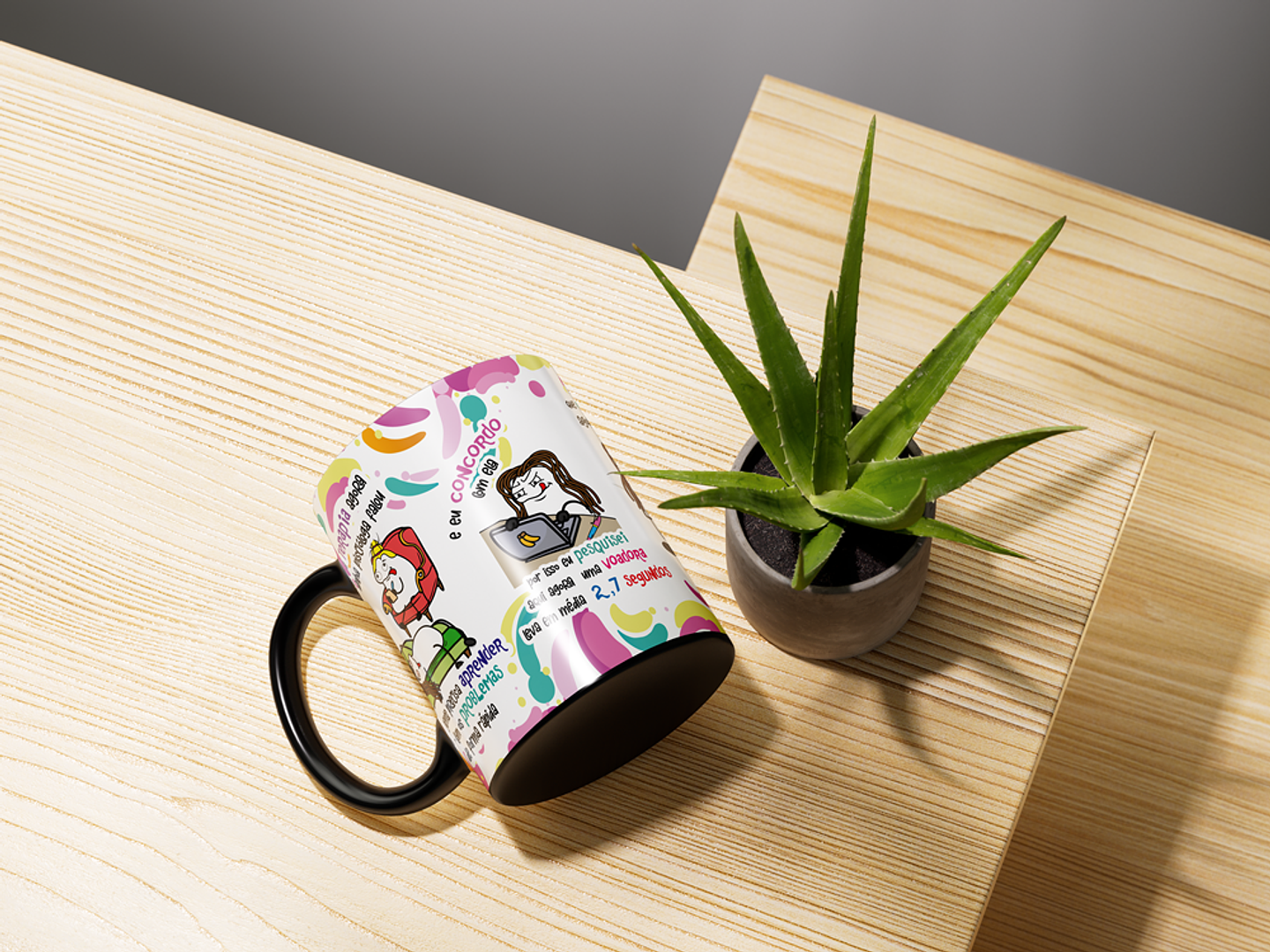 Arte Caneca Sai da Terapia agora e minha Psicóloga falou... Conselho de Piscologa Png 4