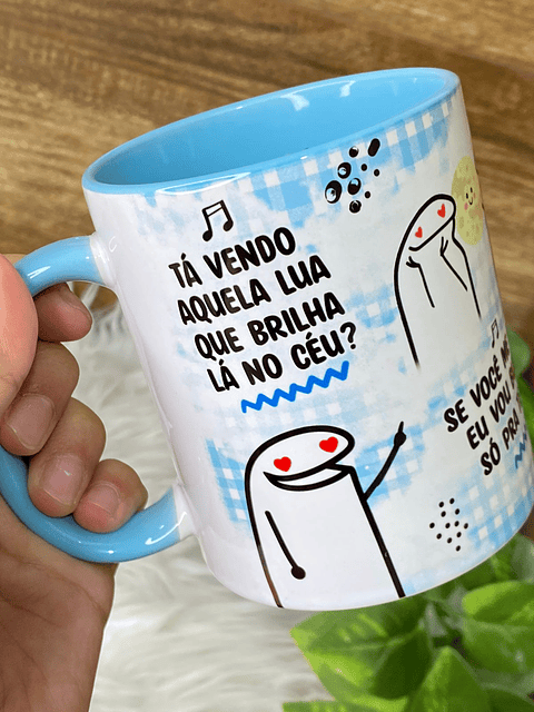 Artes para Caneca Ta Vendo Aquela Lua Flork Musica Thaguinho Frases em Jpg
