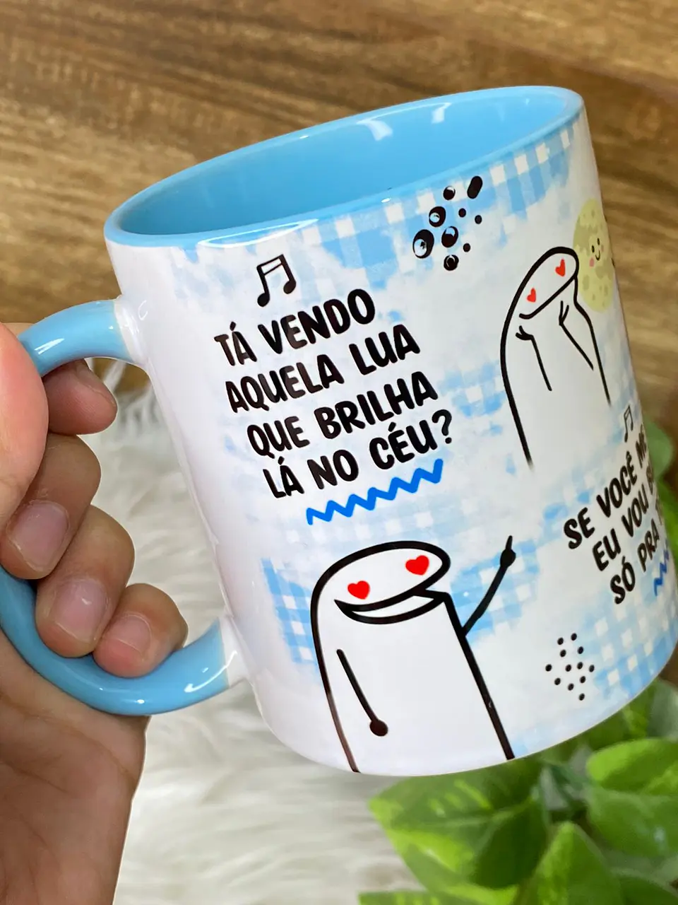 Artes para Caneca Ta Vendo Aquela Lua Flork Musica Thaguinho Frases em Jpg 1