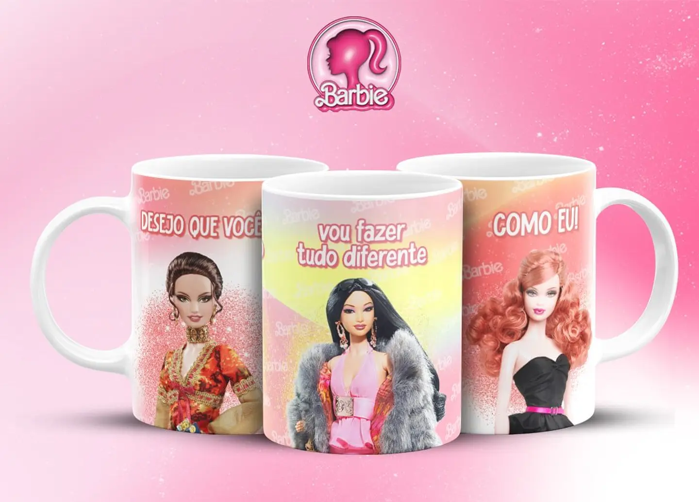 16 Artes Canecas Barbie Frases em Jpg 12
