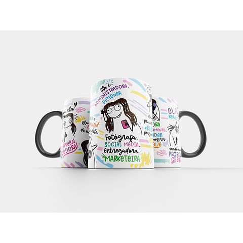 Arte Caneca Olha ela a Empreendedora Dona Proprietária Arquivo Png