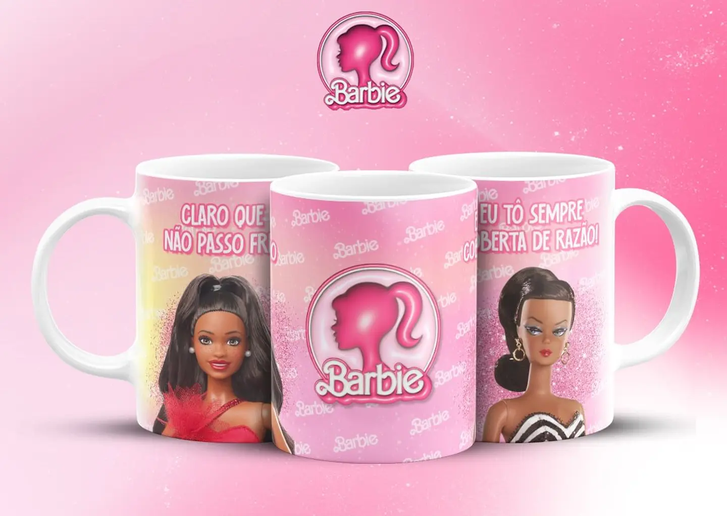 16 Artes Canecas Barbie Frases em Jpg 15