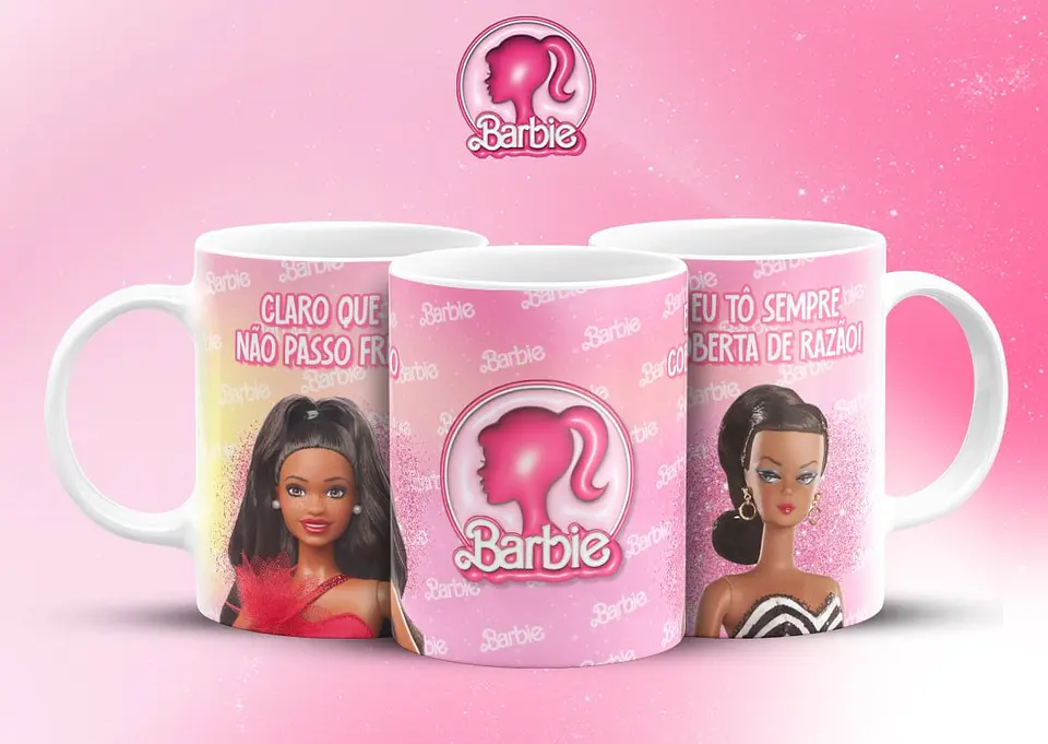 16 Artes Canecas Barbie Frases em Jpg 15