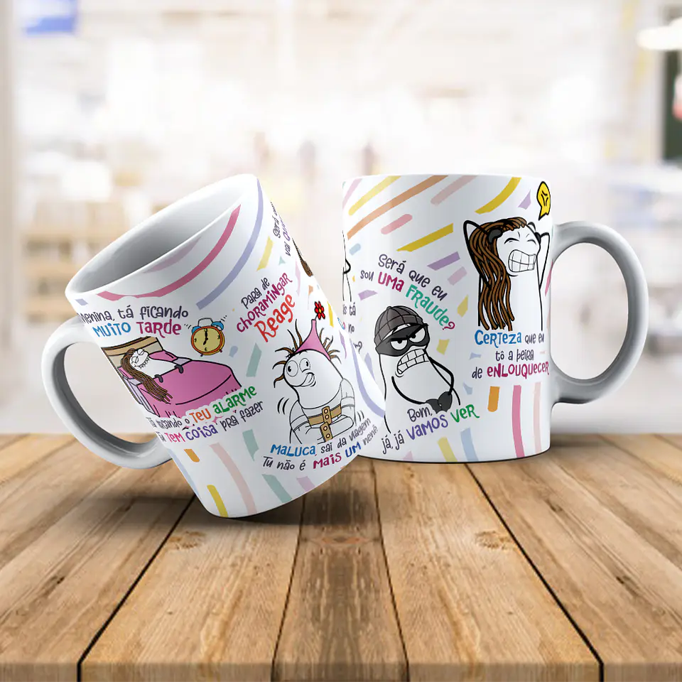 Arte Caneca Menina tá fincando Muito Tarde... Luisa Sonsa Menina Png 1