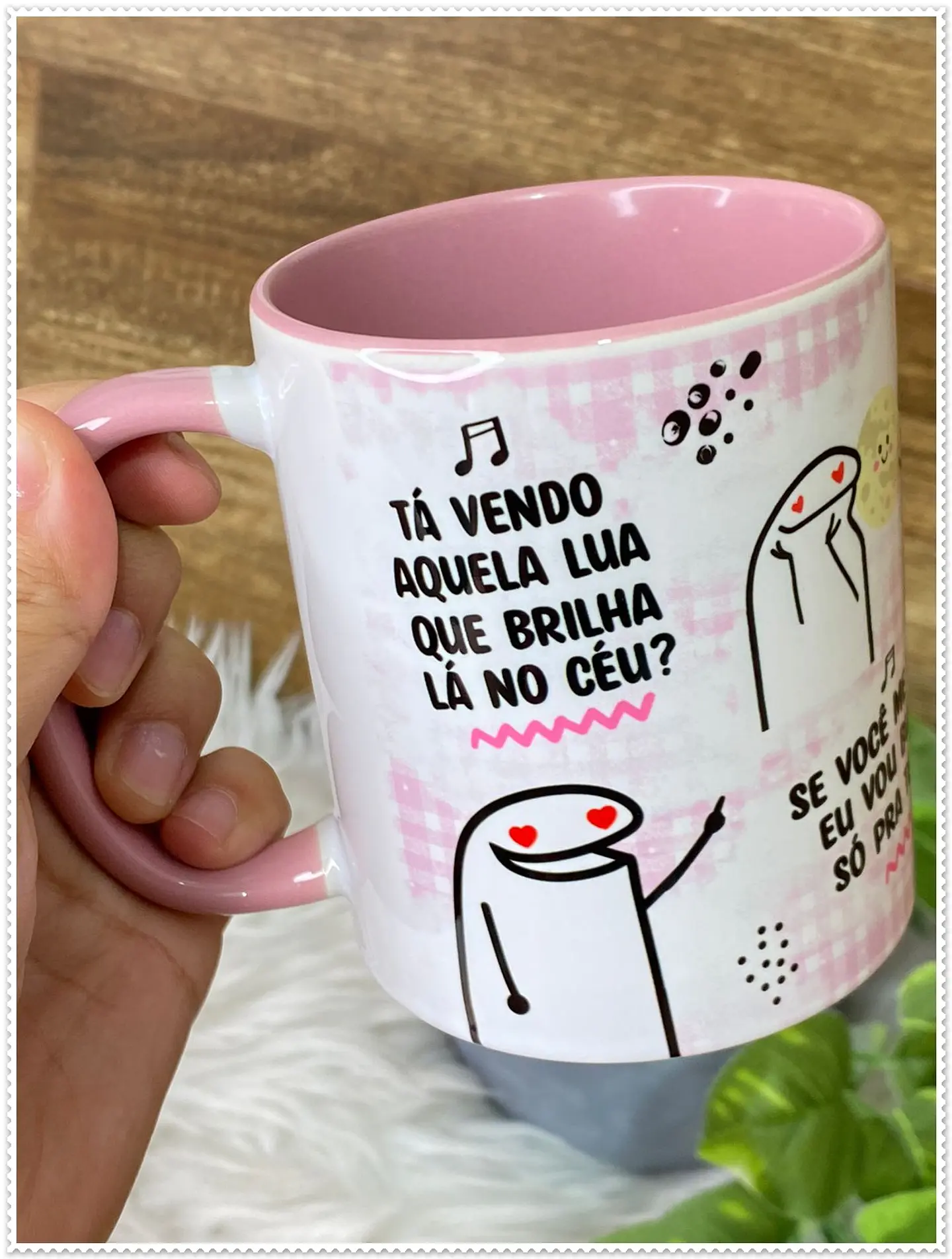 Artes para Caneca Ta Vendo Aquela Lua Flork Musica Thaguinho Frases em Jpg 6