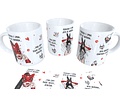 Arte para Caneca Perigosa e linda, jeito de bandida Arquivos Sublimação