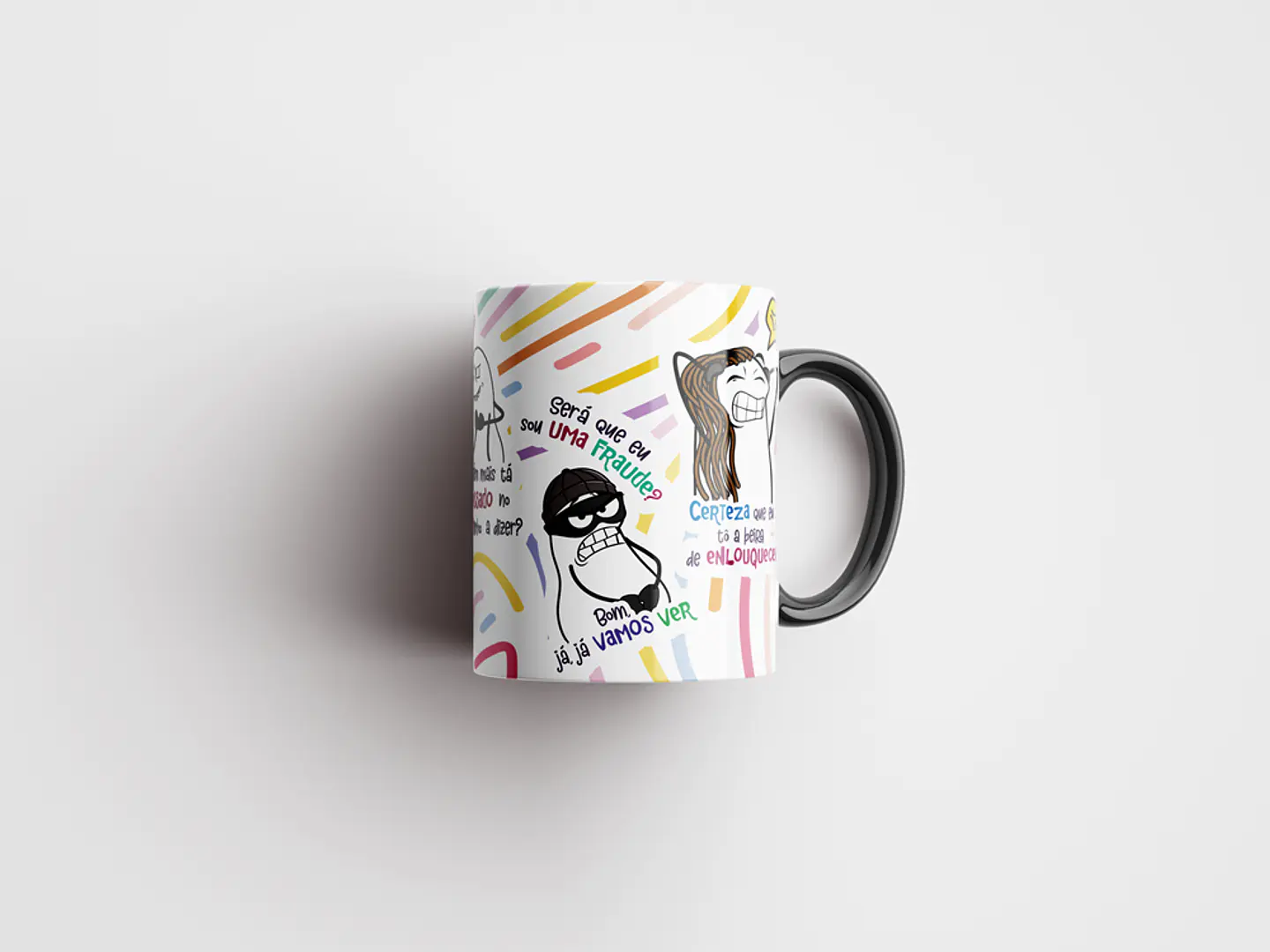Arte Caneca Menina tá fincando Muito Tarde... Luisa Sonsa Menina Png 4