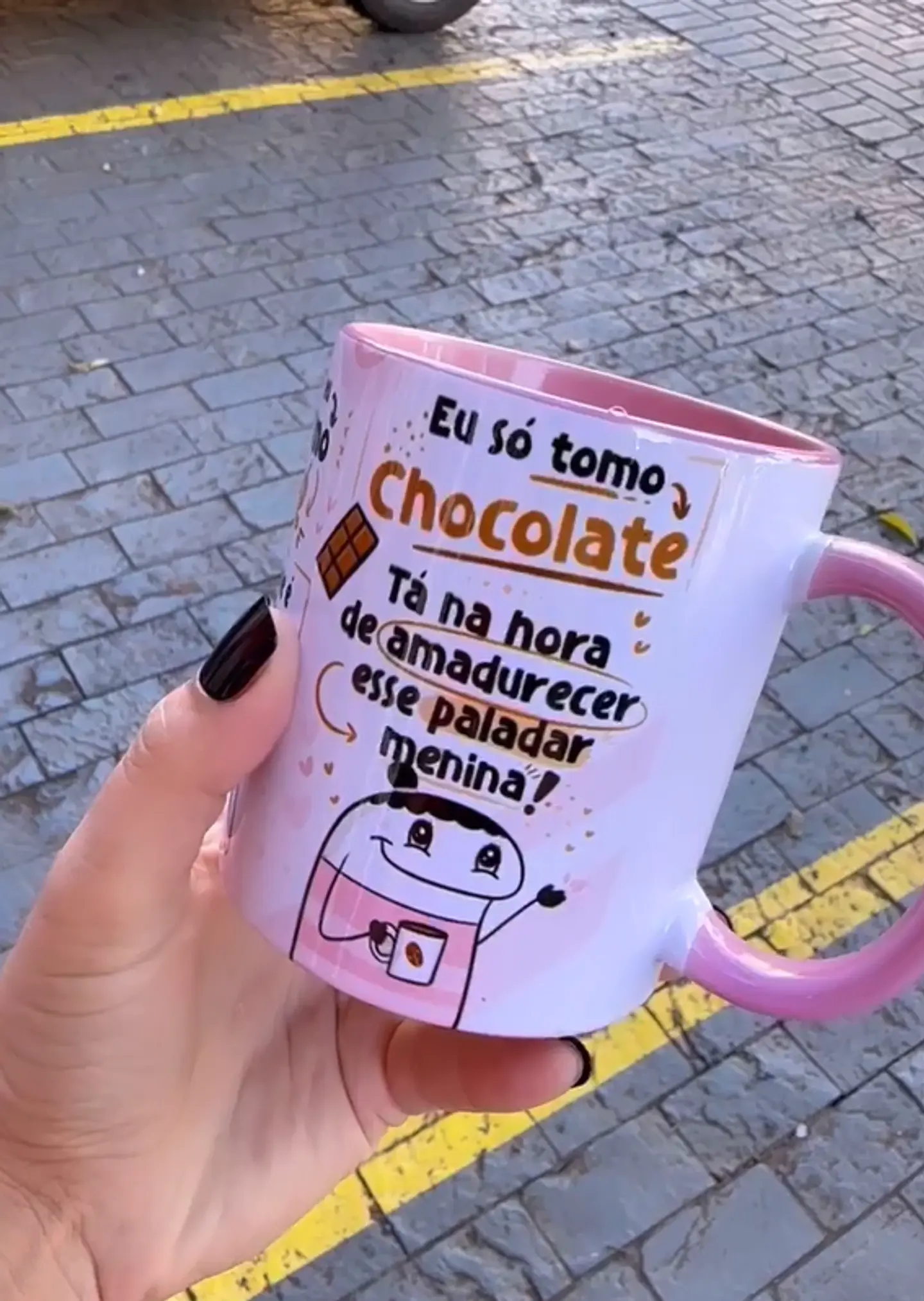 Artes para Caneca Flork Amanhã de Manhã Você Vai Acordar Arquivos Png  3