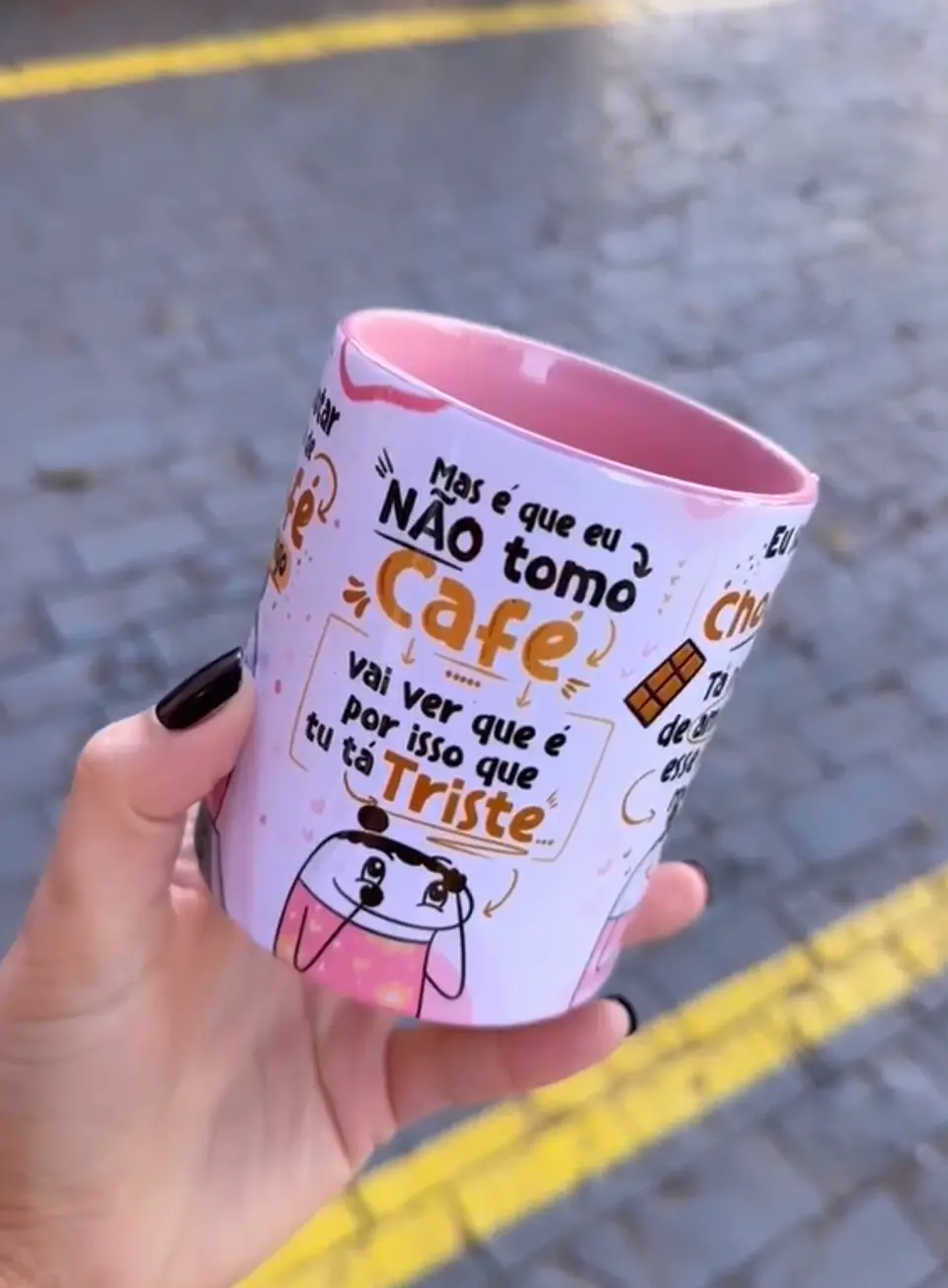 Artes para Caneca Flork Amanhã de Manhã Você Vai Acordar Arquivos Png  4