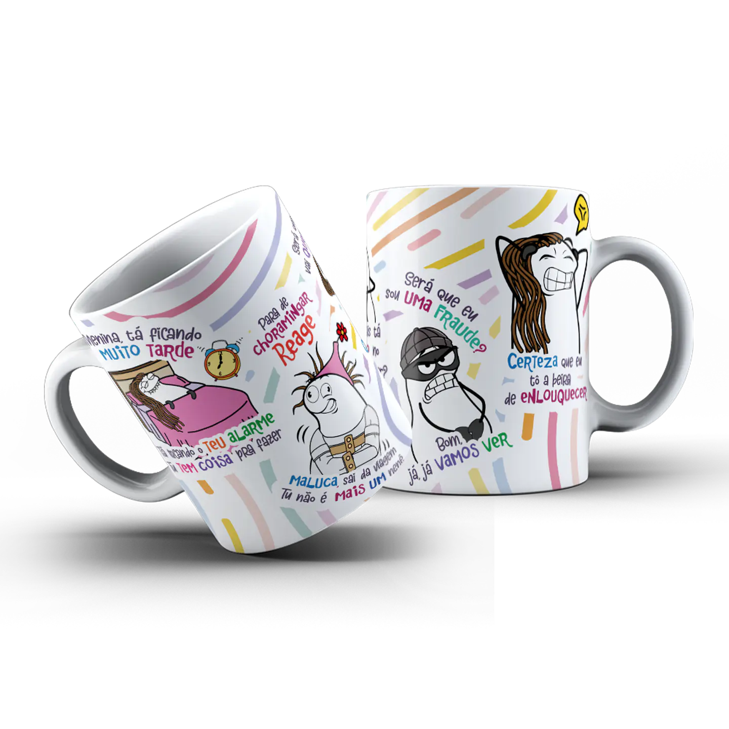 Arte Caneca Menina tá fincando Muito Tarde... Luisa Sonsa Menina Png 7