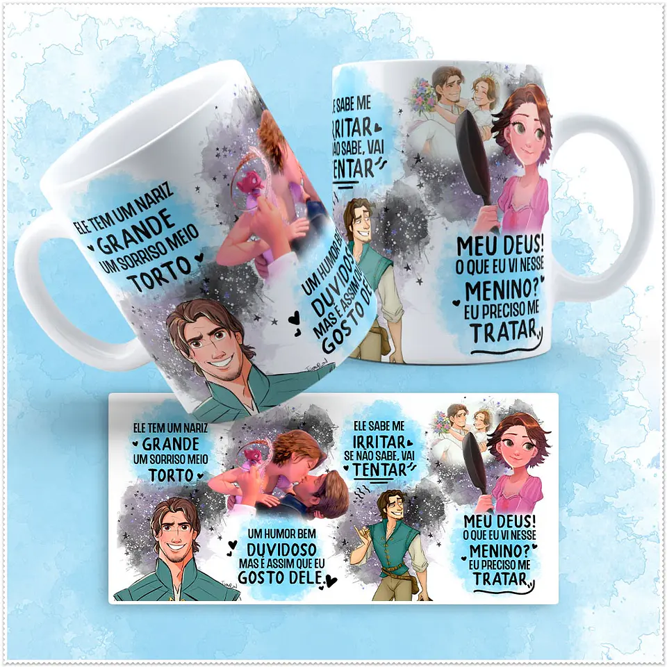 2 Artes para Caneca Musica Sorriso Torto Ele e Ela  Frases Arquivos Png 1