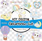 Kit Digital Elefantinho Cut em Png  - Thumbnail 1