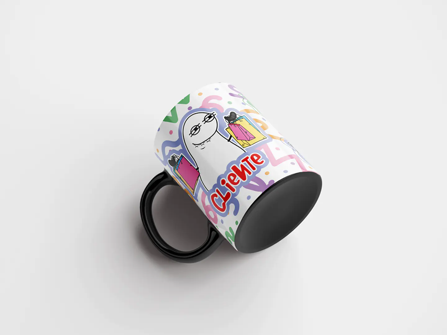 Arte Caneca Cliente Consumidor Arquivo Png 4