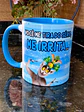 Arte Caneca Você Me Tira do Sério Me Irrita Rei Julien Arquivo Png - Thumbnail 2
