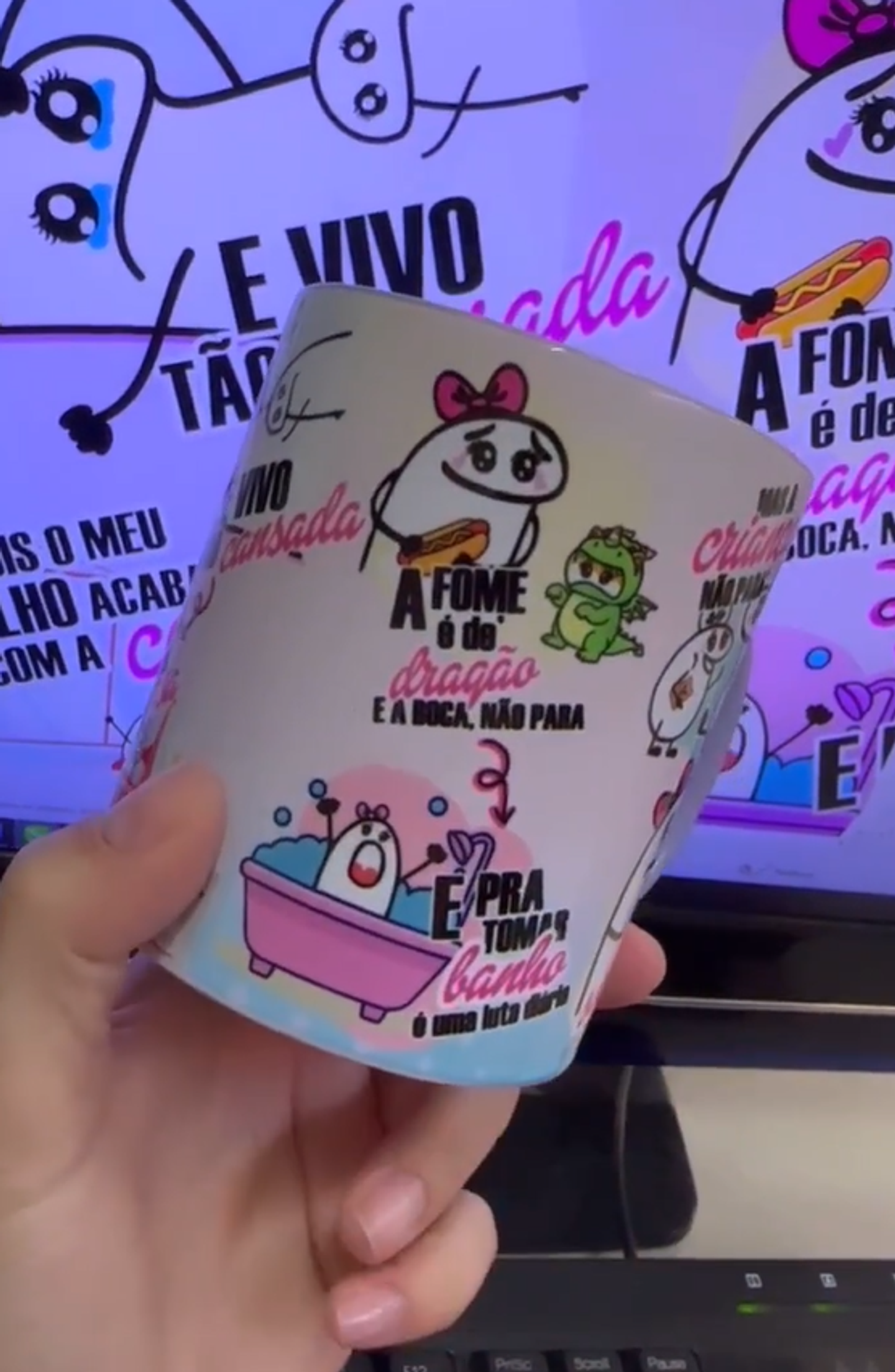 Artes para Caneca Flork Barbie Mãe Arquivos Png  3