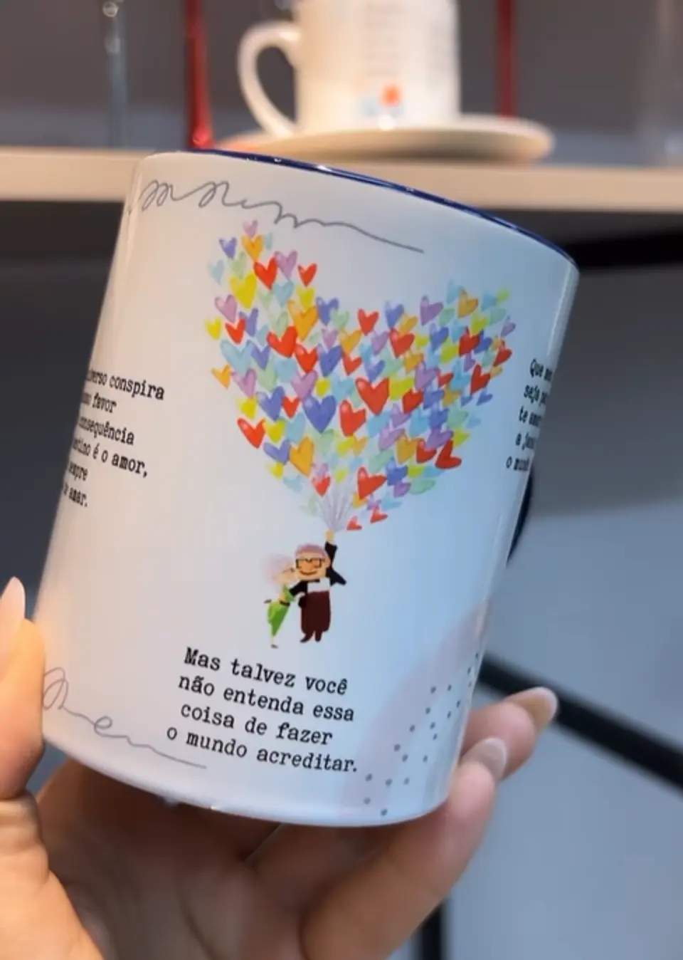 Artes para Caneca Olhe Bem no Fundo dos Meus Olhos Musica Up Nas Alturas em Corel Draw 3