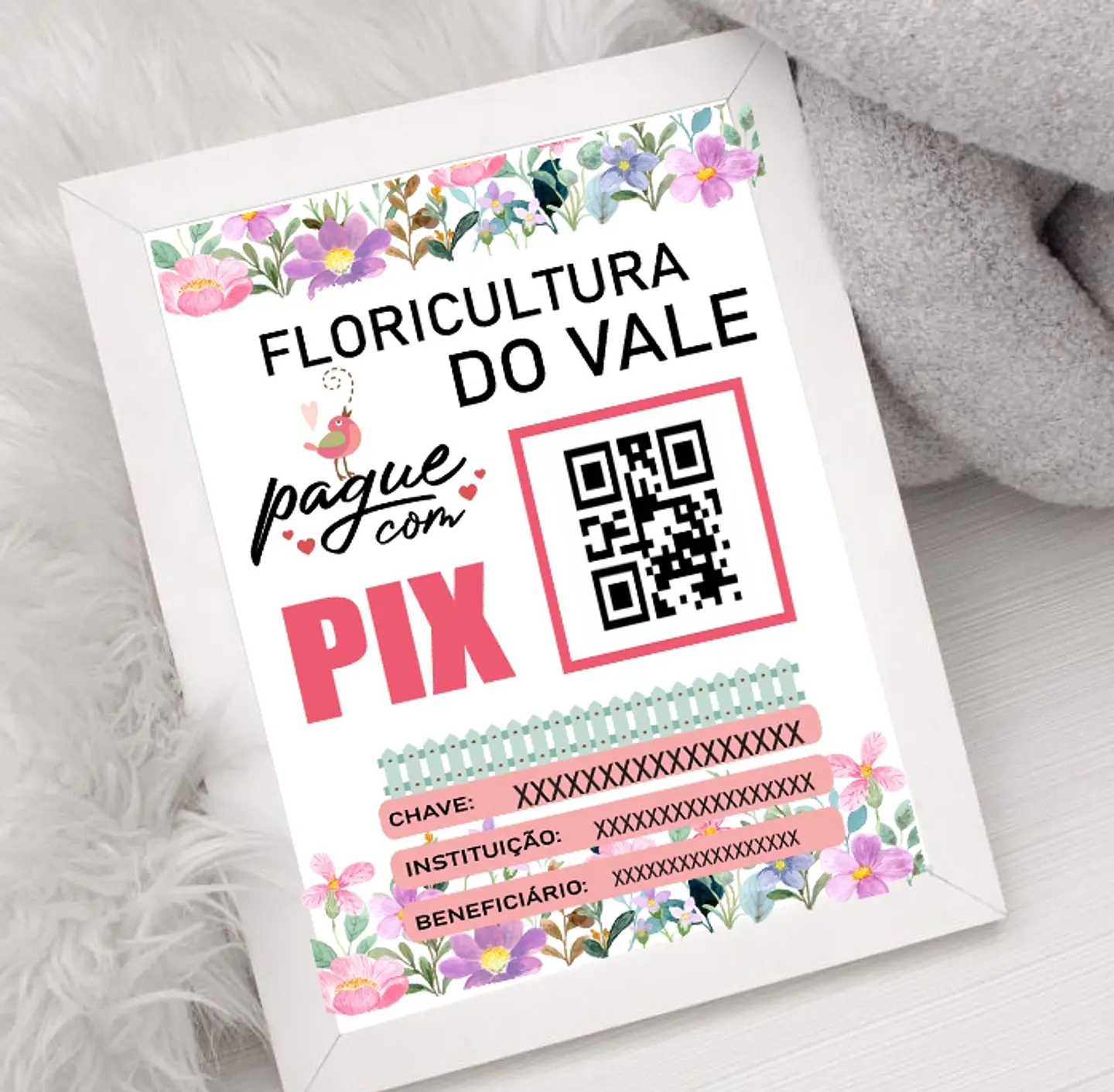 10 Artes Plaquinha Pix Arquivo em CorelDraw  6