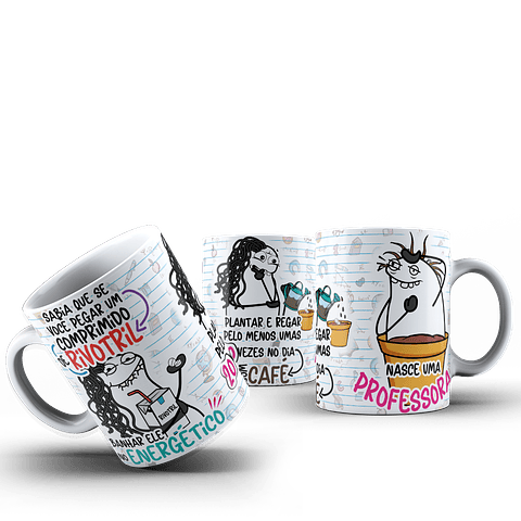 2 Arte para Caneca Sabia que se você pegar um comprimido de rivotril - Professora Rivotril Arquivo Png 