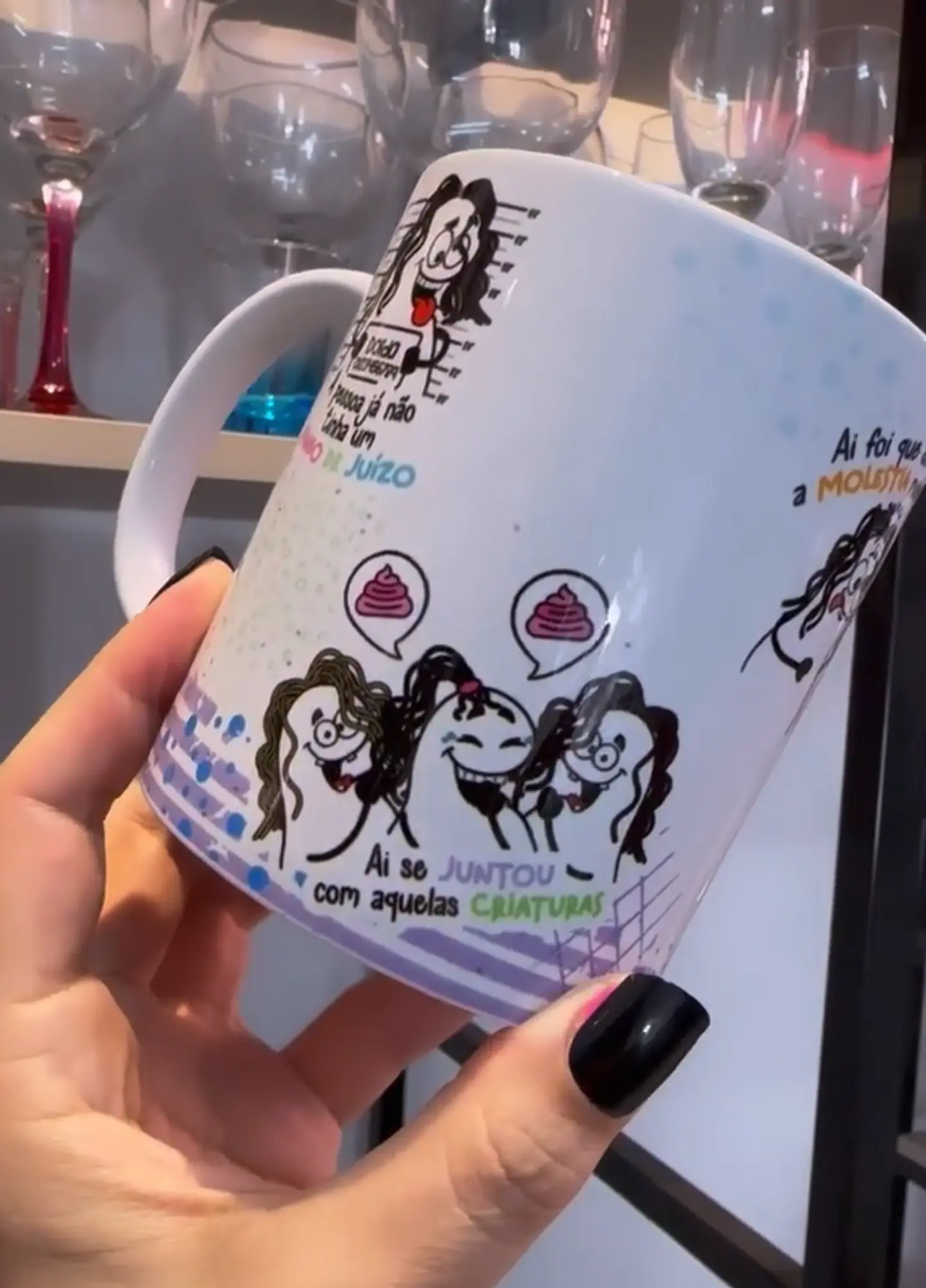 Artes Caneca Flork Amigas em Jpg  3