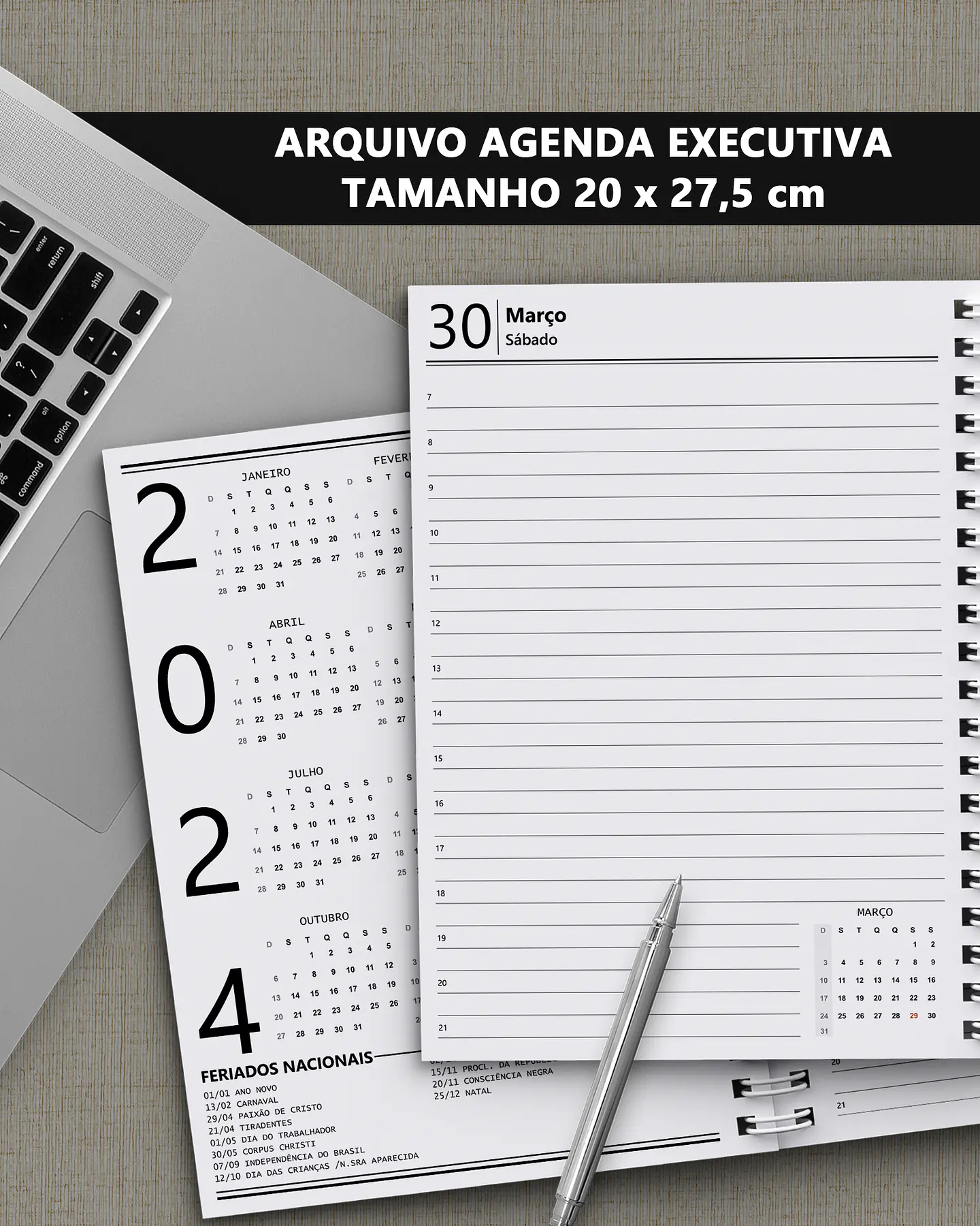 Arquivo Agenda Executiva 2024 em Pdf 1