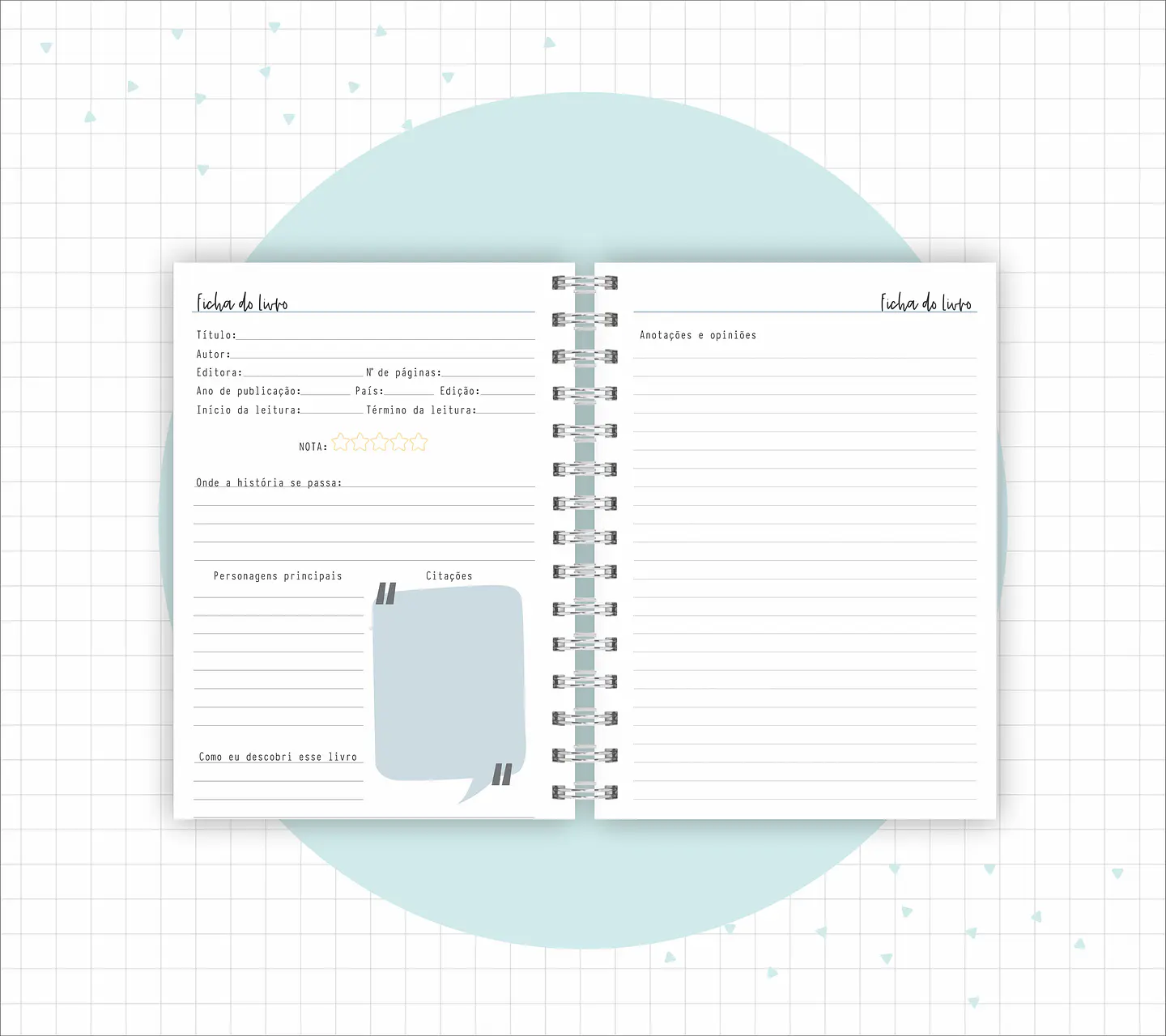 Arquivo Diário de Leituras e Planos de Estudo em Pdf 7