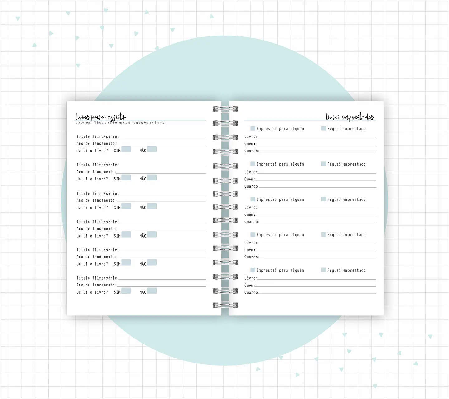 Arquivo Diário de Leituras e Planos de Estudo em Pdf 9