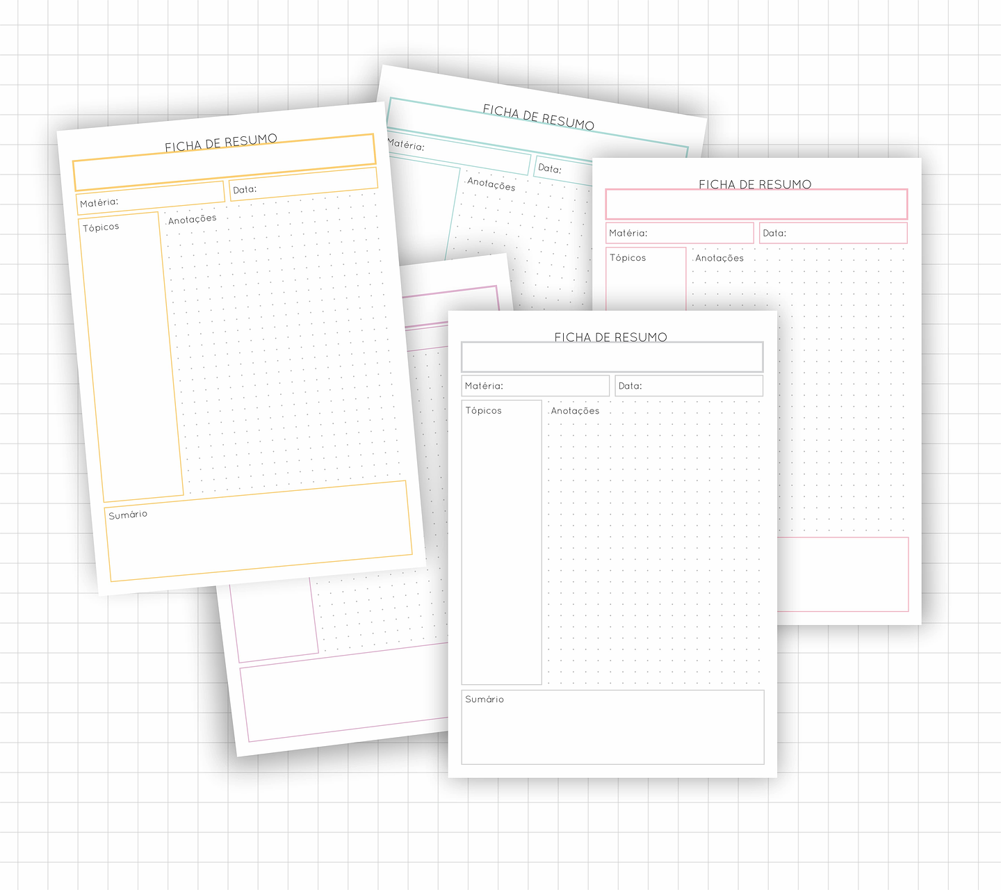 Arquivo Fichas de Estudo e Resumo em Pdf 1