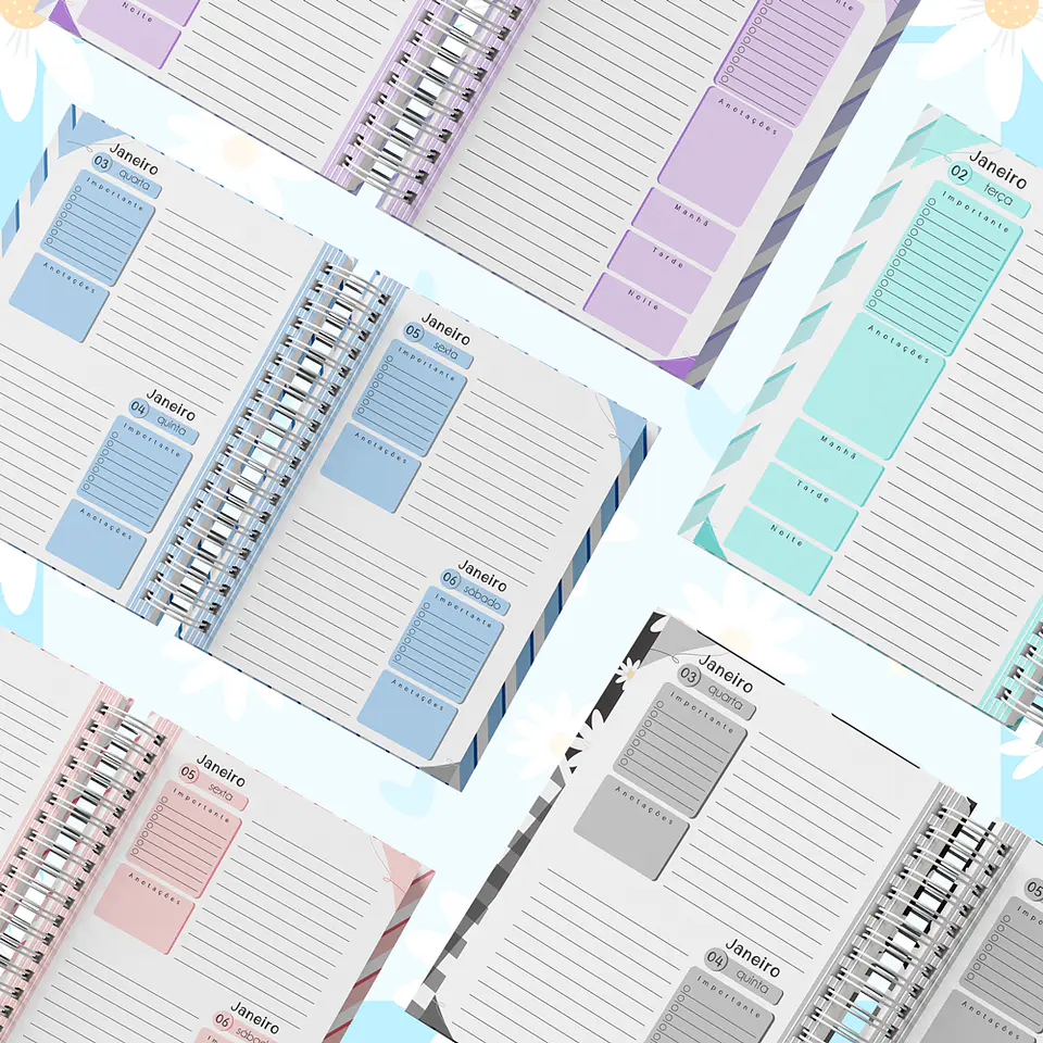 Arquivo Agenda Meninas + Kit 2024 em Pdf  2